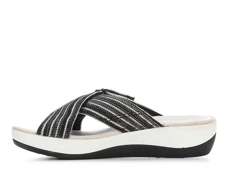 Women's Clarks Arla Wave Wedge Sandals