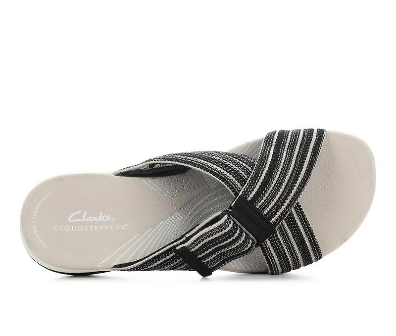 Women's Clarks Arla Wave Wedge Sandals