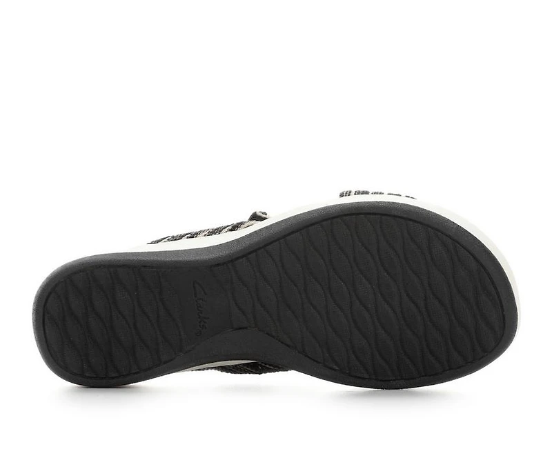 Women's Clarks Arla Wave Wedge Sandals