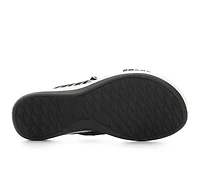 Women's Clarks Arla Wave Wedge Sandals