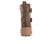 Women's MUK LUKS Finley Faith Heeled Winter Booties