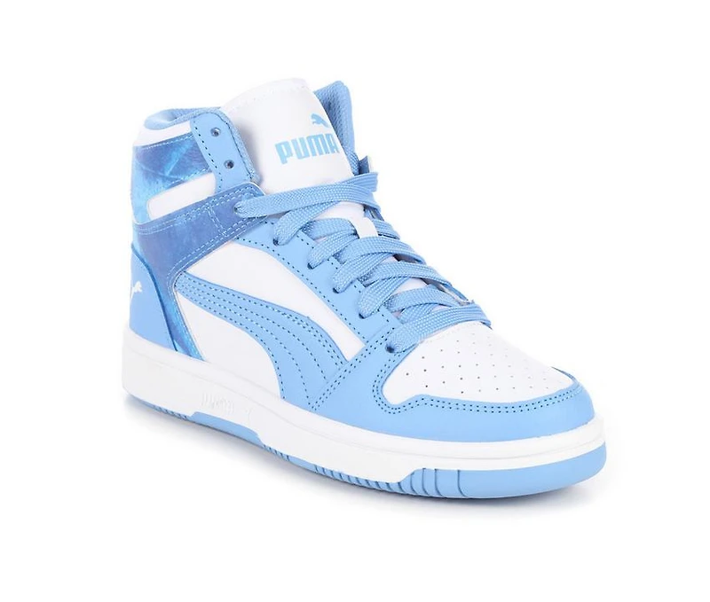 Girls' Puma Big Kid Rebound Lay Up SL First Frost Sneakers