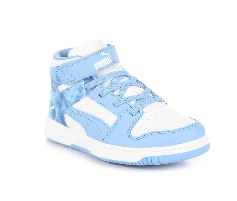 Girls' Puma Little Kid & Big Rebound Layup SL First Frost Sneakers