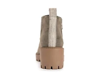 Women's MUK LUKS Finley Francis Heeled Chelsea Booties