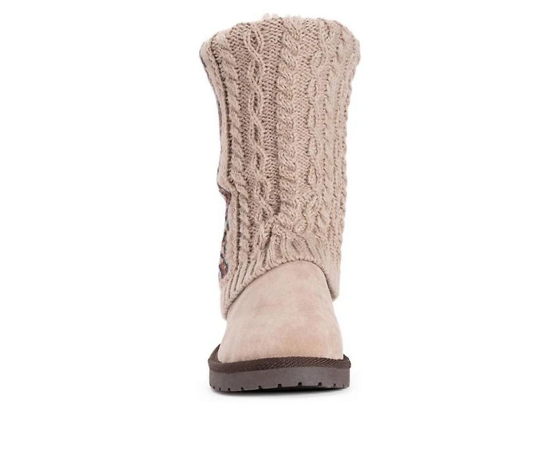 Women's MUK LUKS Cheryl Sweater Winter Boots