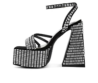 Women's London Rag Lustrous Platform Dress Sandals