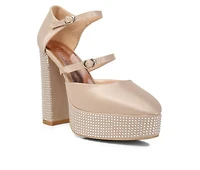 Women's London Rag Shiver Platform Mary Jane Pumps