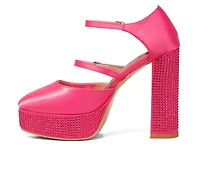 Women's London Rag Shiver Platform Mary Jane Pumps