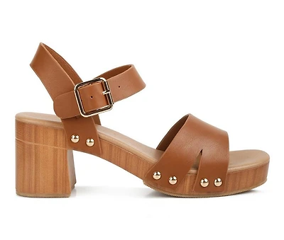 Women's London Rag Campbell Platform Heeled Sandals
