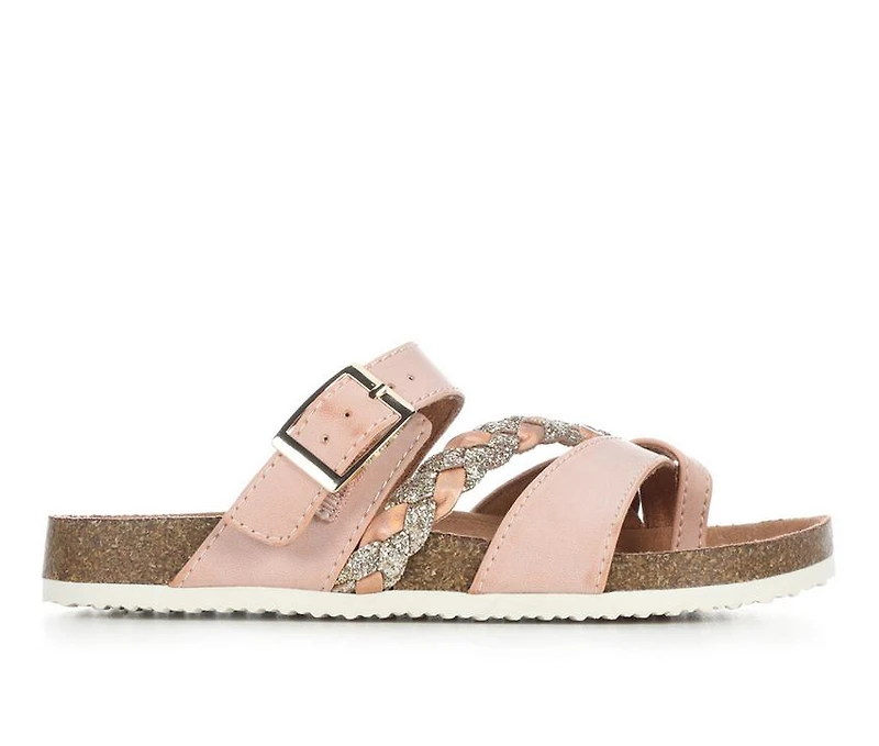 Girls' White Mountain Little Kid & Big Gramma Footbed Sandals