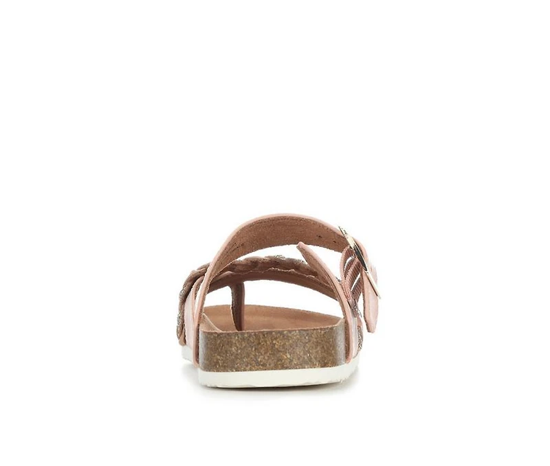 Girls' White Mountain Little Kid & Big Gramma Footbed Sandals