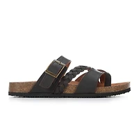 Girls' White Mountain Little Kid & Big Gramma Footbed Sandals