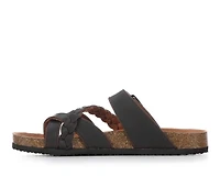 Girls' White Mountain Little Kid & Big Gramma Footbed Sandals