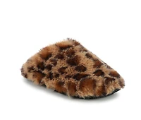 Jessica Simpson High Plush Scuff w/ Jersey Sock