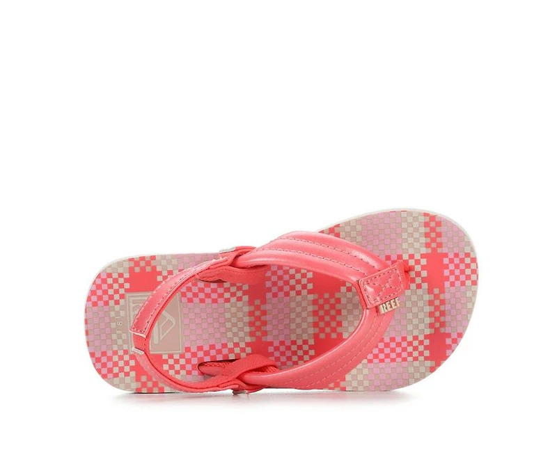 Girls' Reef Toddler & Little Kid Ahi Flip-Flop Sandals