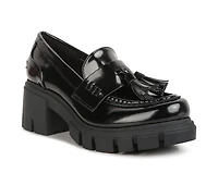 Women's London Rag Jonah Chunky Heeled Loafers