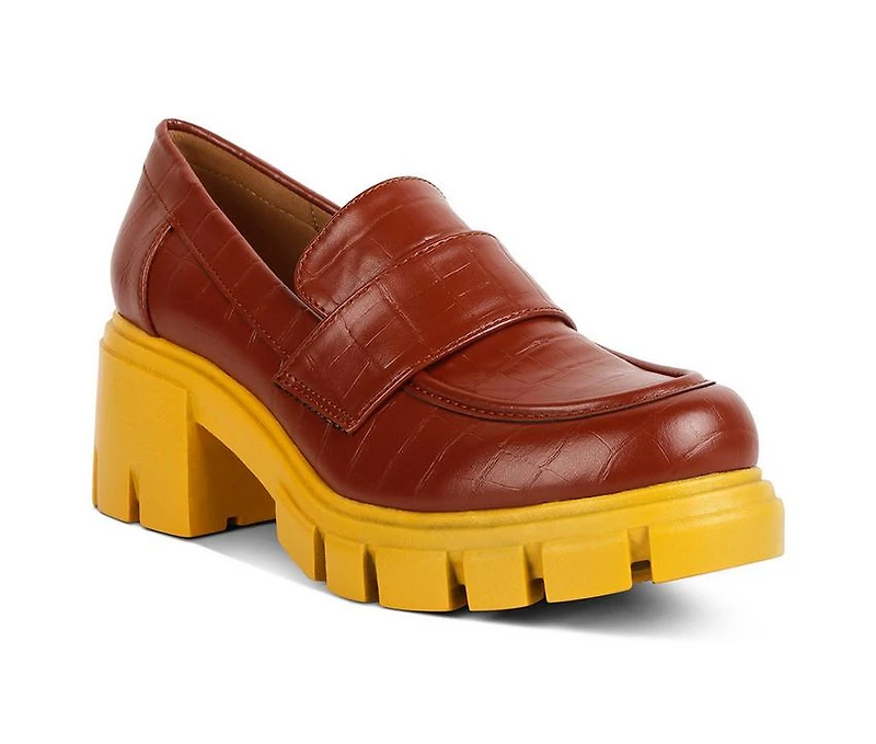 Women's London Rag Benz Heeled Loafers