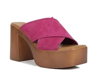Women's Rag & Co Matrix Platform Heeled Sandals