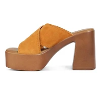 Women's Rag & Co Matrix Platform Heeled Sandals