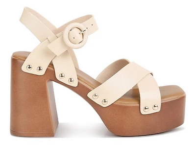 Women's Rag & Co Cristina Platform Heeled Sandals