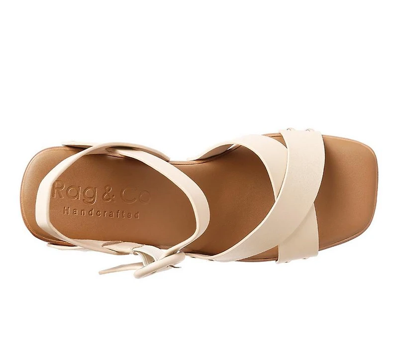 Women's Rag & Co Cristina Platform Heeled Sandals