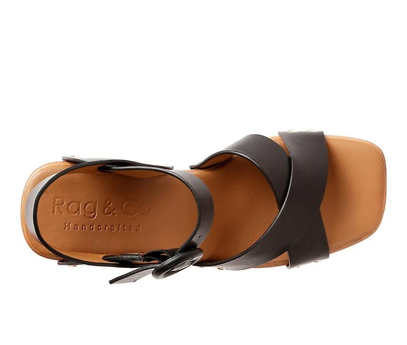 Women's Rag & Co Cristina Platform Heeled Sandals