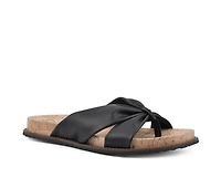 Women's White Mountain Malanga Footbed Sandals