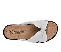 Women's White Mountain Malanga Footbed Sandals