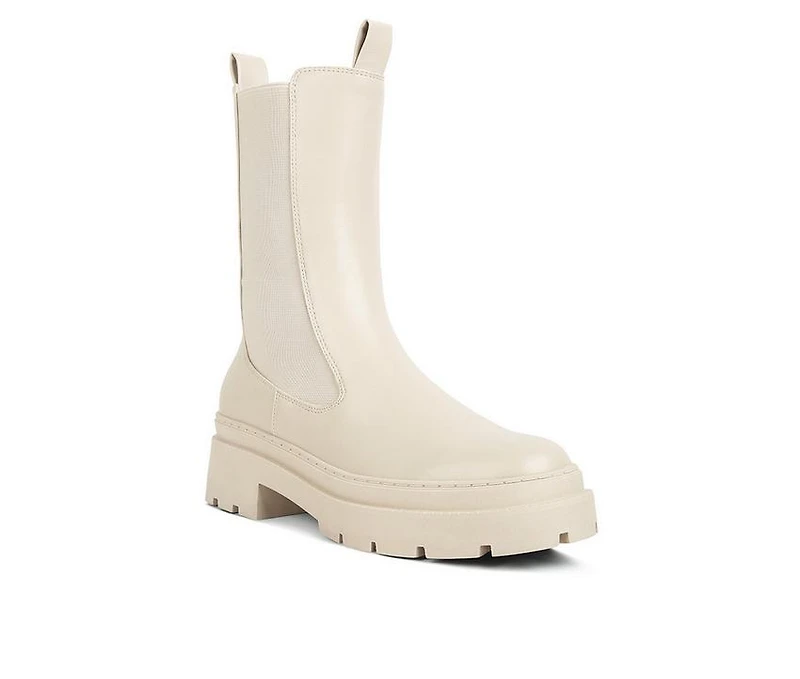 Women's London Rag Jolt Mid Calf Chelsea Boots