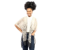 AW Items Lurex Snake Crinkle Kimono