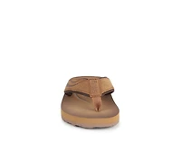 Boys' Flojos Little Kid & Big Cuero Debossed Thong Strap Sandals