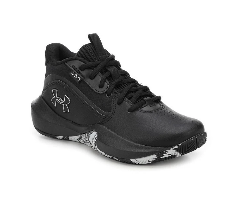 Boys' Under Armour Big Kid Lockdown 7 Gradeschool Basketball Shoes