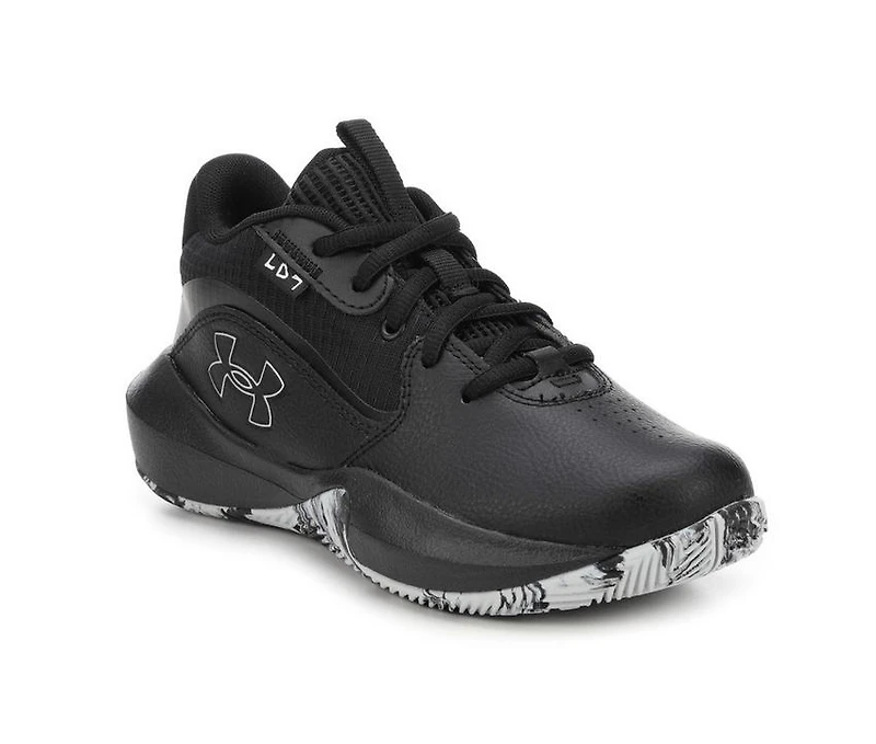 Boys' Under Armour Little Kid Lockdown 7 Preschool Basketball Shoes