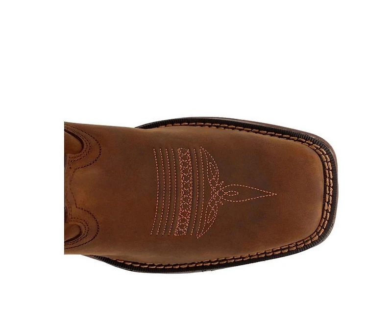 Men's Durango 12" Rebel Steel Toe Pull-On Western Work Boots
