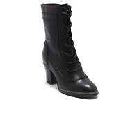 Women's Chelsea Crew Glimpse Mid Calf Lace Up Heeled Boots
