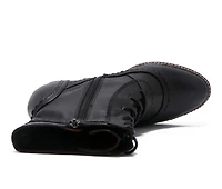 Women's Chelsea Crew Glimpse Mid Calf Lace Up Heeled Boots