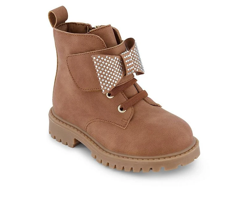 Girls' Jessica Simpson Toddler Daria Bow Combat Boots
