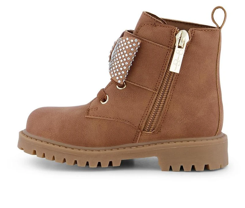 Girls' Jessica Simpson Toddler Daria Bow Combat Boots