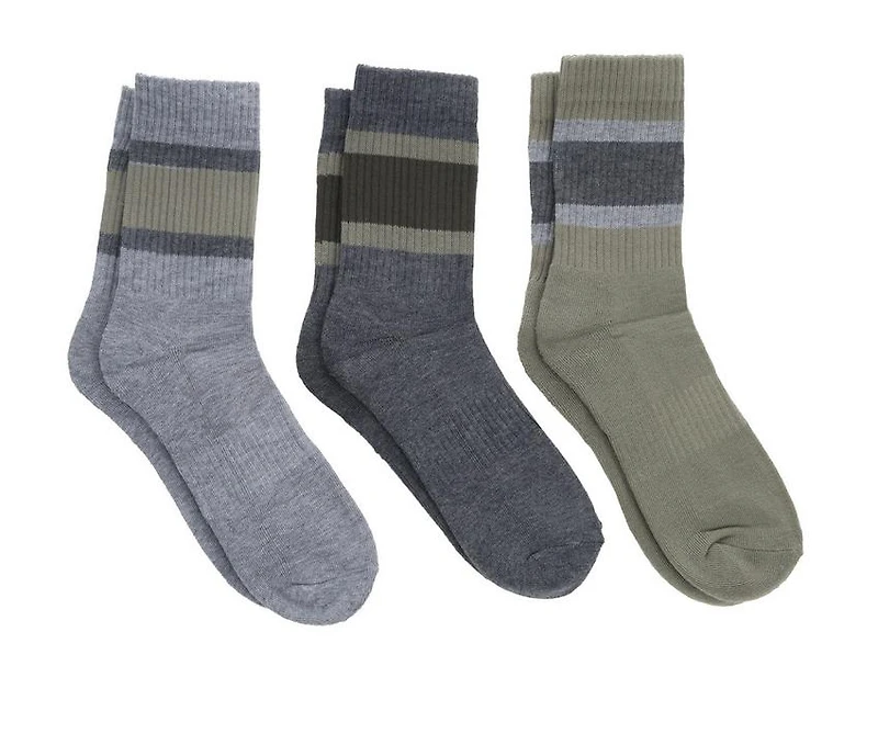 Sof Sole 3p Men's High Cut Varsity Socks