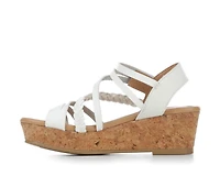 Girls' Soda Little Kid & Big Whitney Wedge Sandals