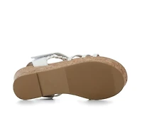 Girls' Soda Little Kid & Big Whitney Wedge Sandals