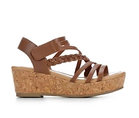 Girls' Soda Little Kid & Big Whitney Wedge Sandals
