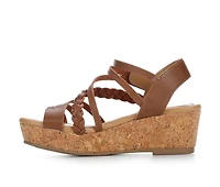 Girls' Soda Little Kid & Big Whitney Wedge Sandals