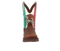 Men's Durango Rebel Steel Toe Mexico Flag Western Work Boots