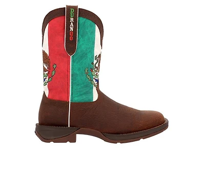 Men's Durango Rebel Mexico Flag Western Boot