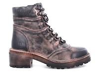 Women's ROAN by BED STU Packer Heeled Combat Boots