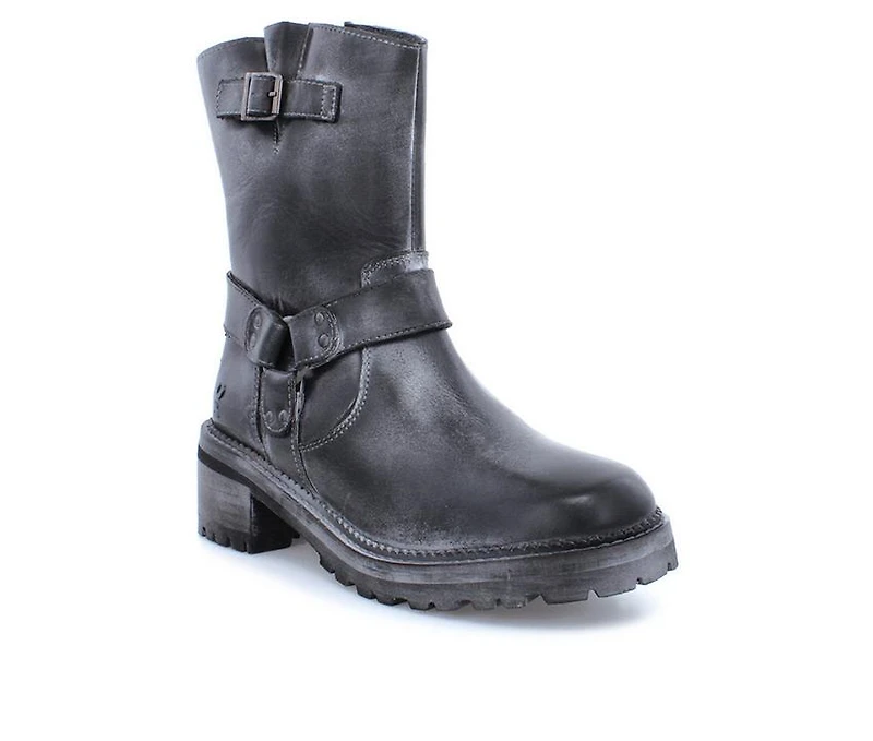 Women's ROAN by BED STU Emerson Mid-Calf Moto Boots