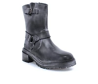 Women's ROAN by BED STU Emerson Mid-Calf Moto Boots