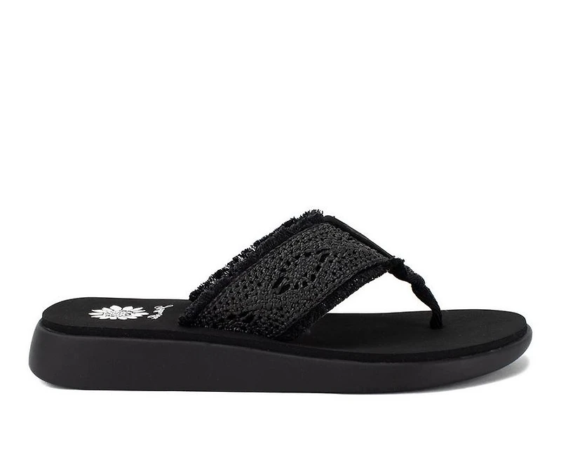 Women's Yellow Box Gisele Flip-Flops