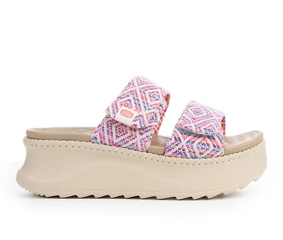 Women's HEYDUDE Delray Platform Wedge Sandals